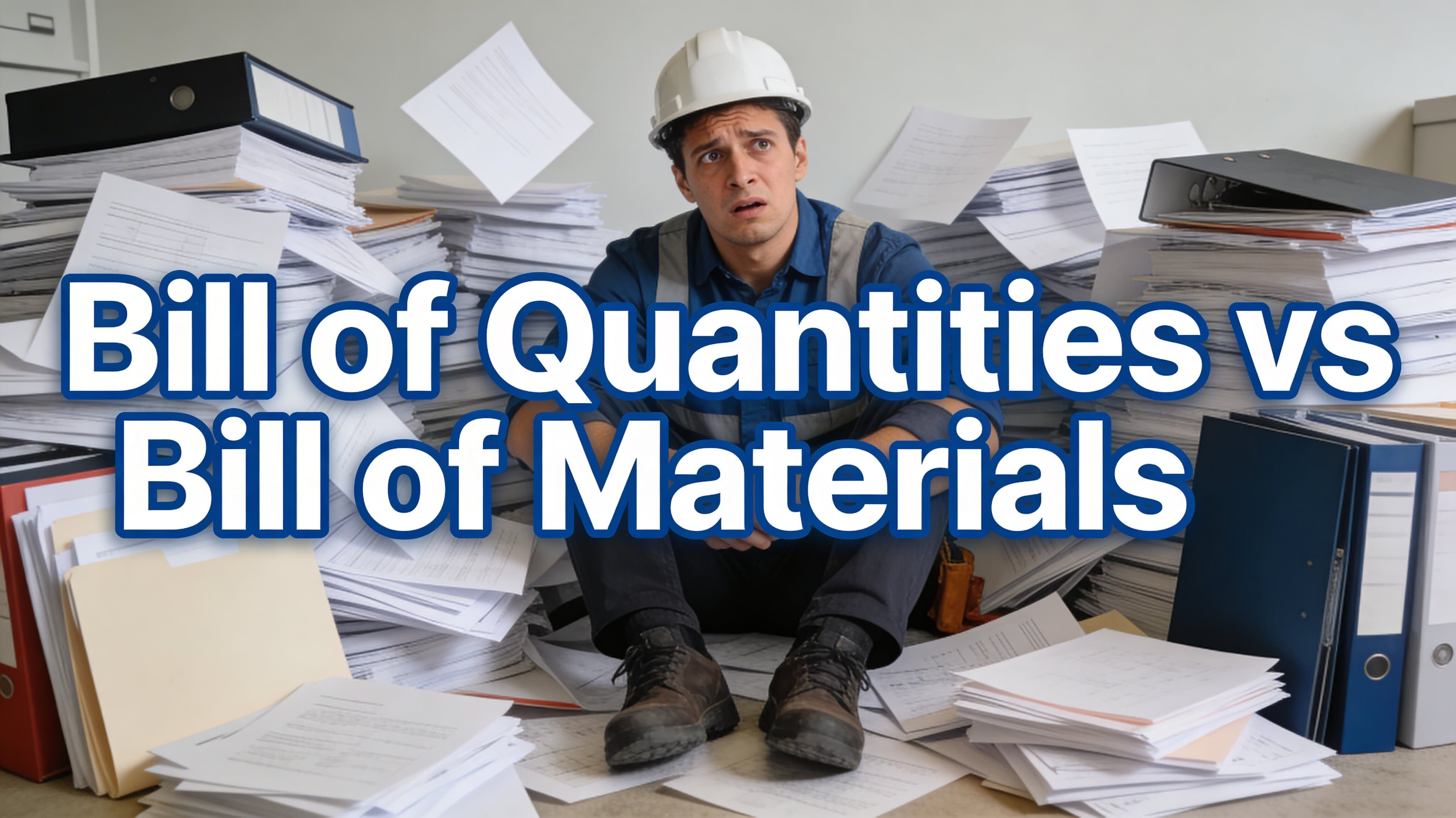 BOQ vs BOM: Bill of Quantities vs Bill of Materials (Comparison Guide)